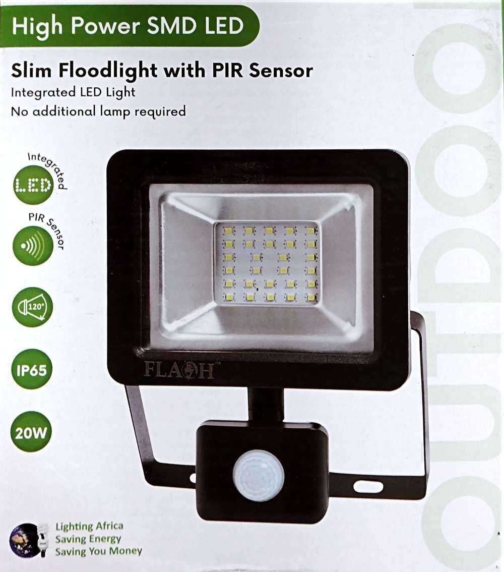 Floodlight with PIR sensor *NEW*