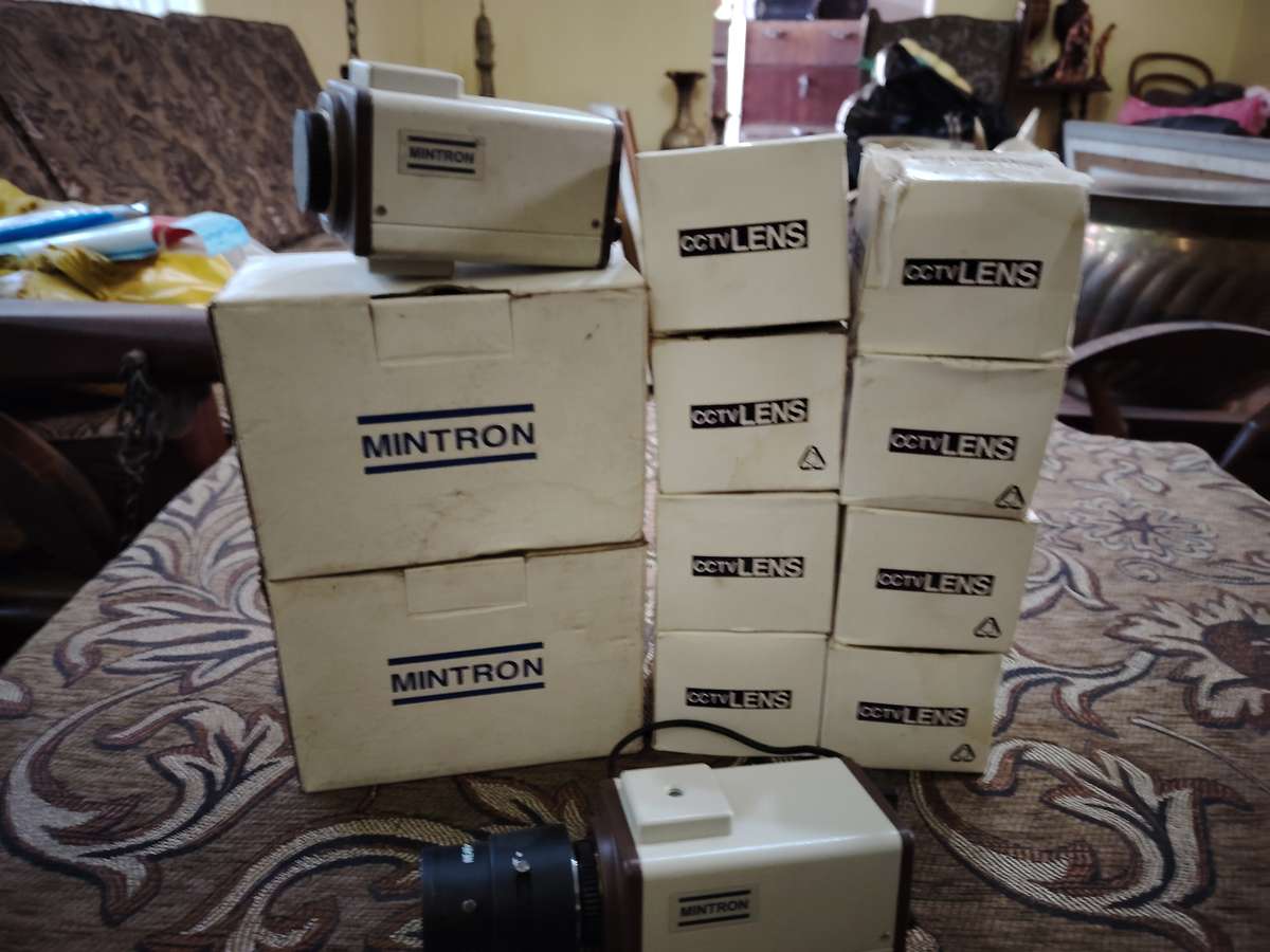 CCTV Cameras + Lenses MINTRON