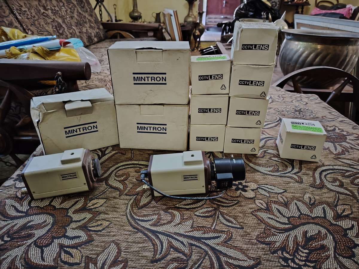CCTV Cameras + Lenses MINTRON