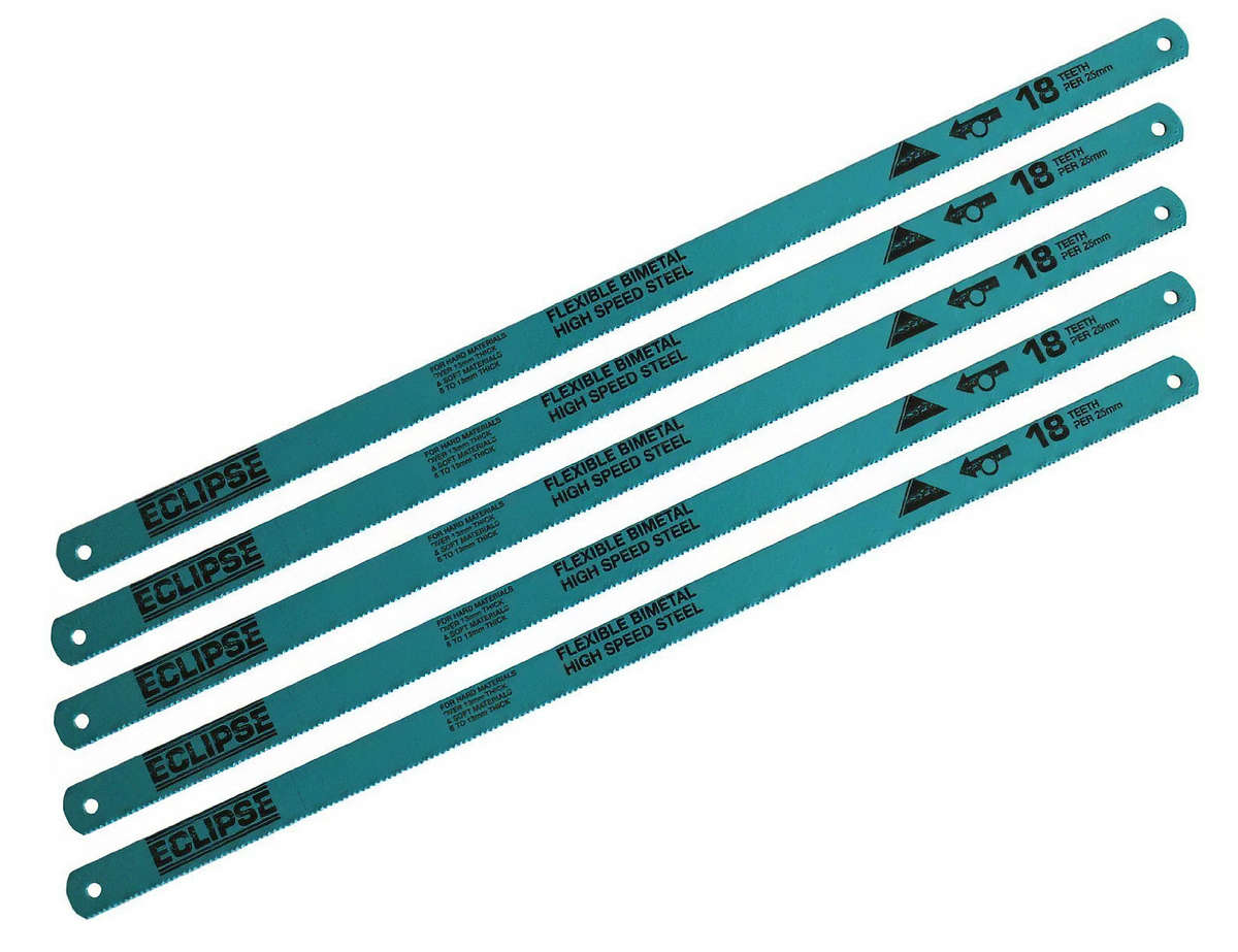ECLIPSE Hacksaw blades  18 TEETH per 25mm