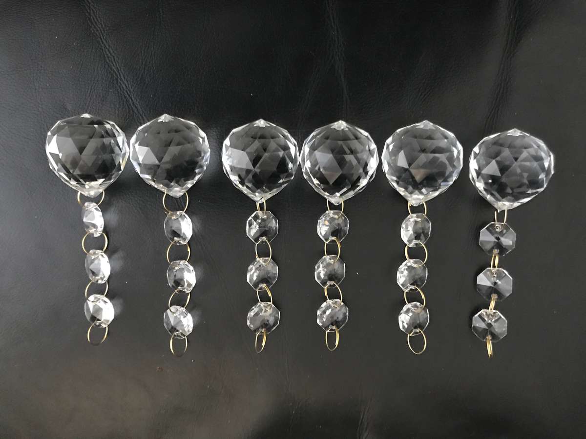 6 Crystal Chandelier Pendant for Lighting Decoration