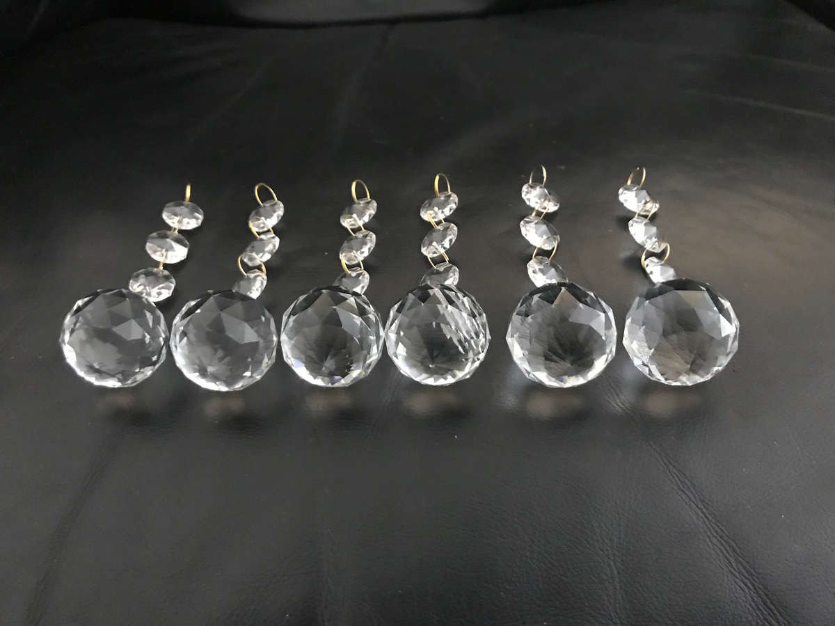 6 Crystal Chandelier Pendant for Lighting Decoration