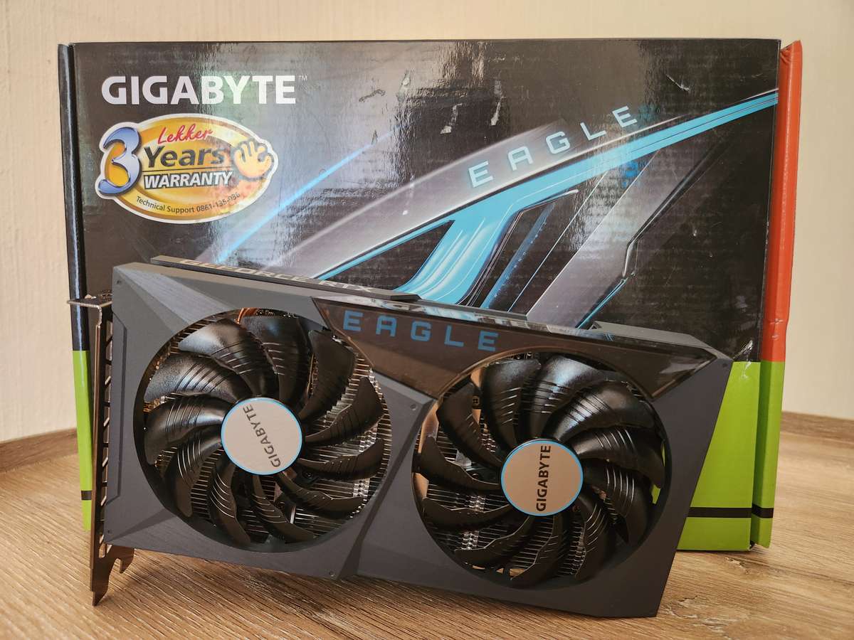 Gigabyte GeForce RTX 3050 Eagle 8GB GDDR6 Desktop Graphics Card - New Condition
