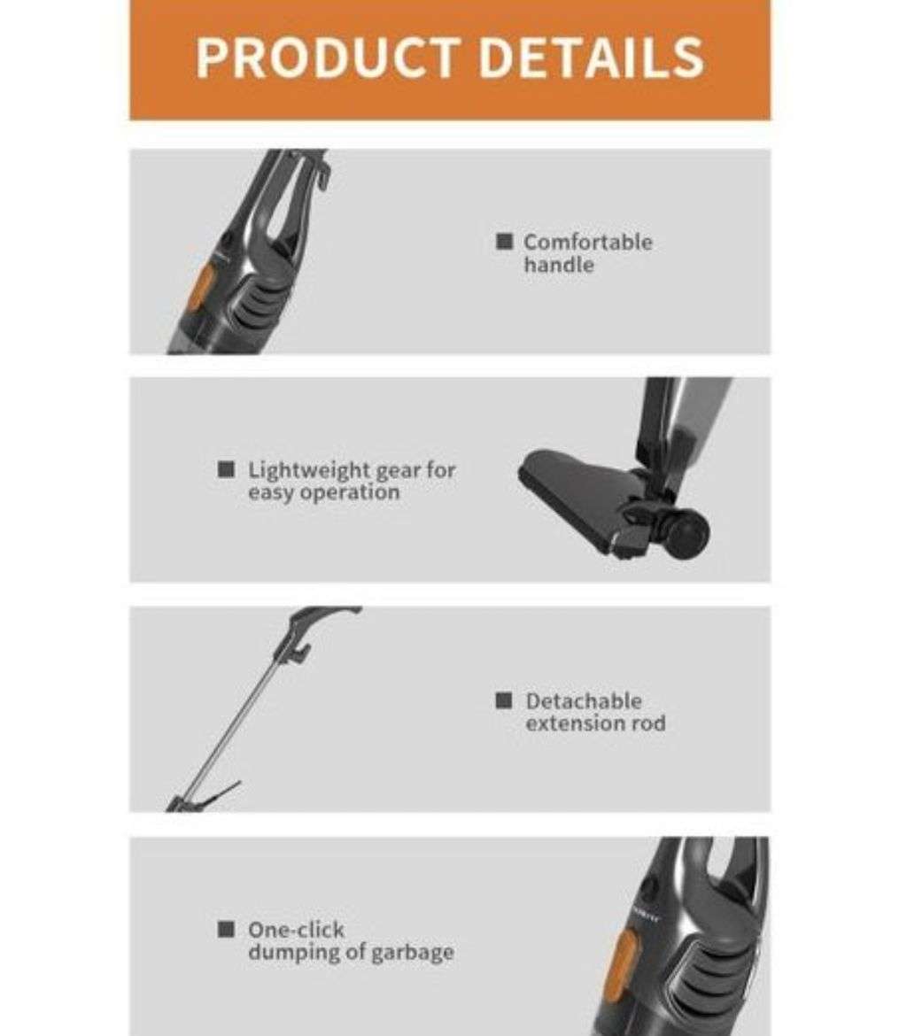 Sokany - Portable Vacuum Cleaner Carpet Hand Held Vacuum Cleaner