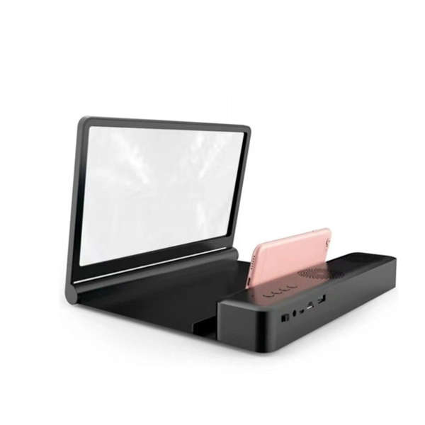 6D Portable Mobile Screen Amplifier F12 - White