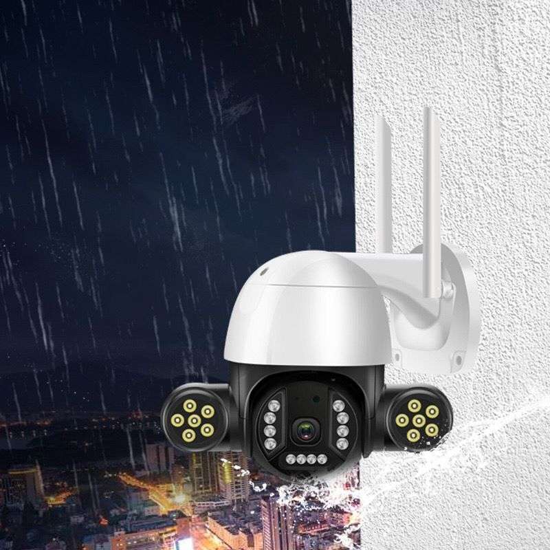 Smart Spotlight Outdoor CCTV Dual Night Vision & Floodlights Camera