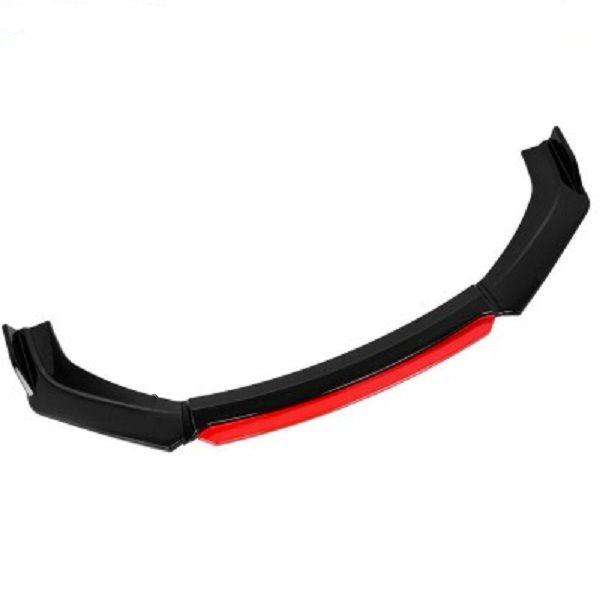 Universal Car Front Bumper Lip Flat Under Panel Splitter Spoiler Diffuser