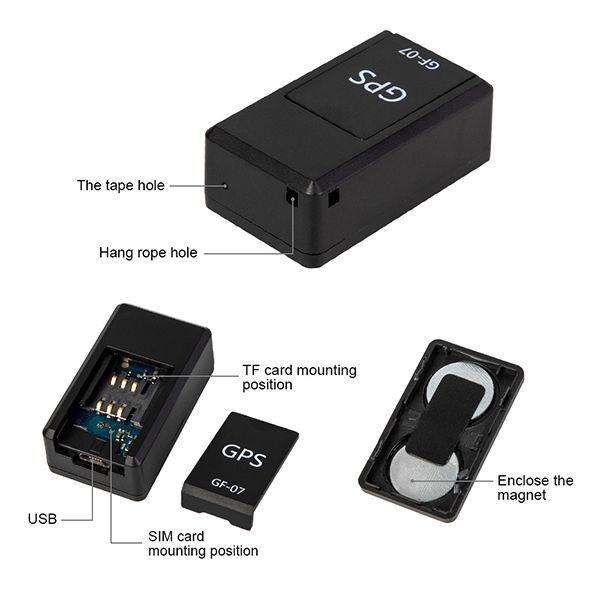 Mini GPS Real-time Car Locator Tracker Magnetic GSM/GPRS Tracking Device