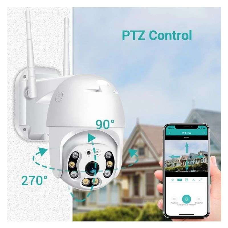 355 DEGREE HOME MONITORING Wi-Fi Smart Camera - 1080P
