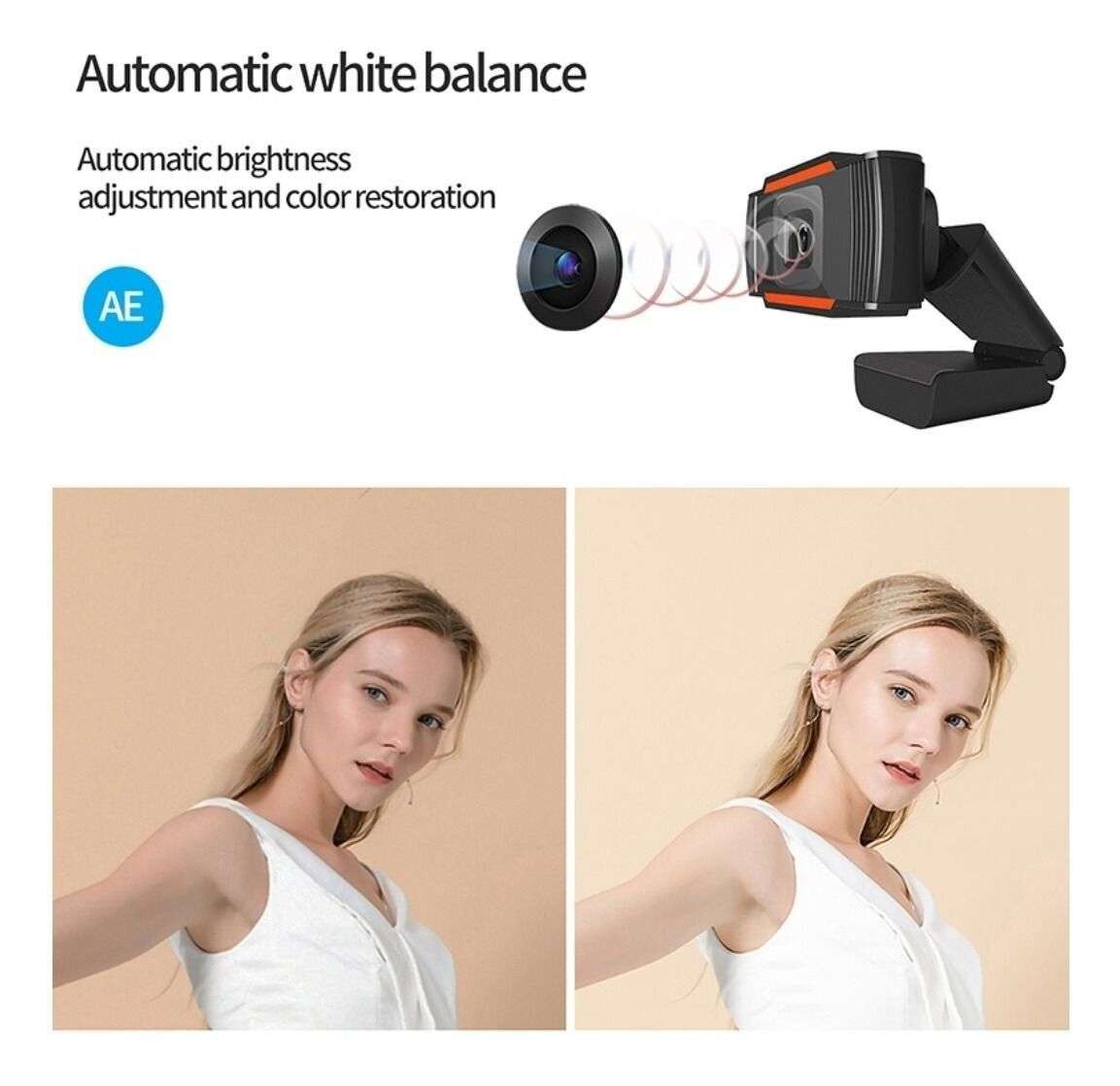 720P HD Digital Webcam Free Driver USB PC Web Cam Computer Camera