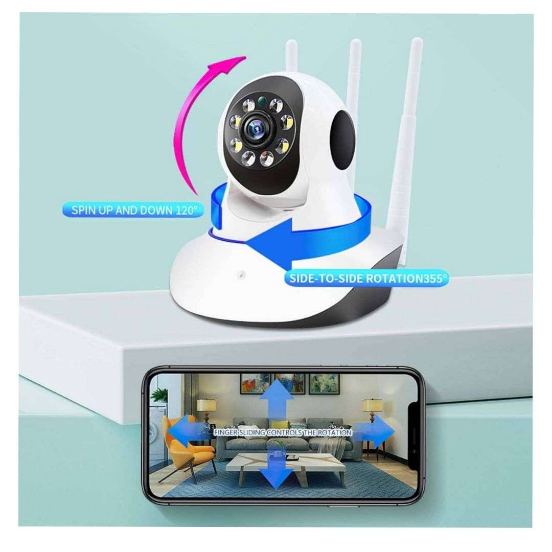 Smart Wireless Baby Monitor Camera With Usb Power Cable & Adaptor