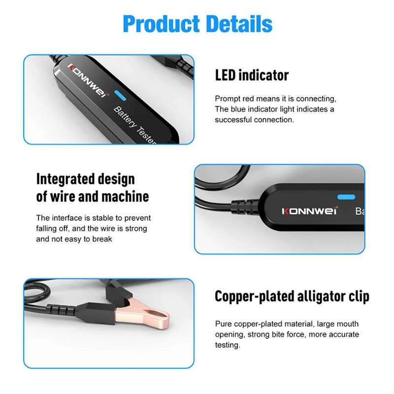 Bluetooth Battery Tester-BK100