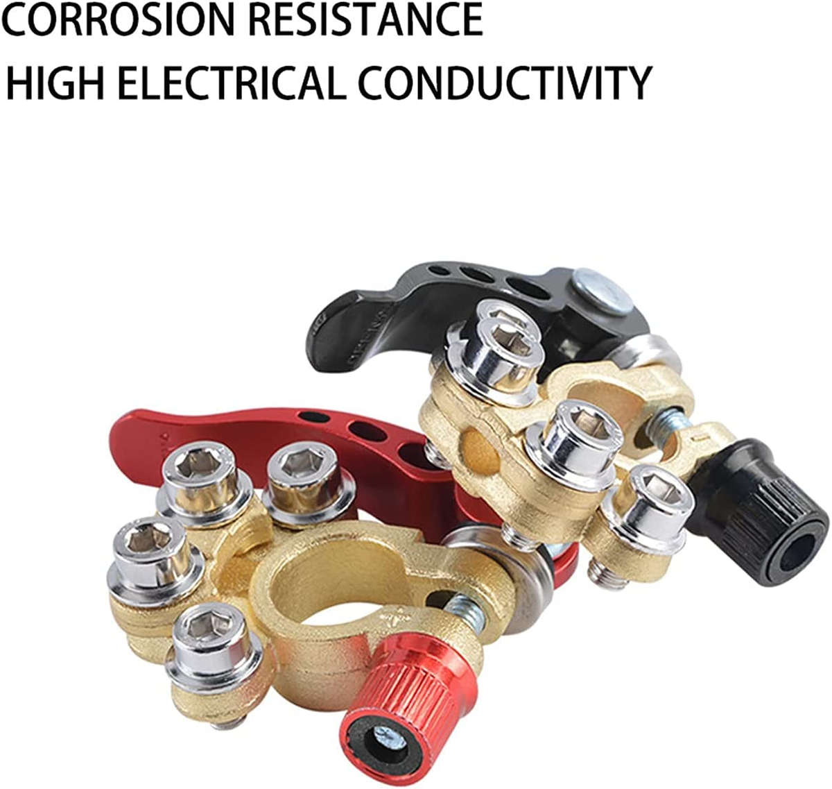 2-Piece Quick Release Car Battery Terminals