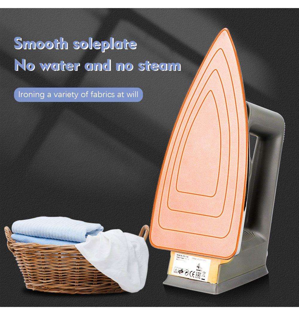 Electric Portable 1600W Dry Flat Pressing Iron For Clothes Lines-R.1108-RAF