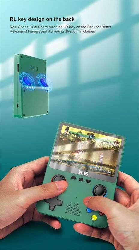 Retro Game Console Built-in 32GB 10000+ Classic Games- BLACK