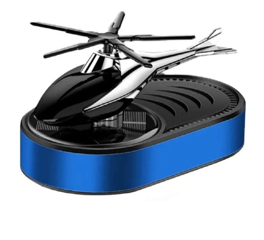 Solar Rotating Helicopter Car Air Freshener