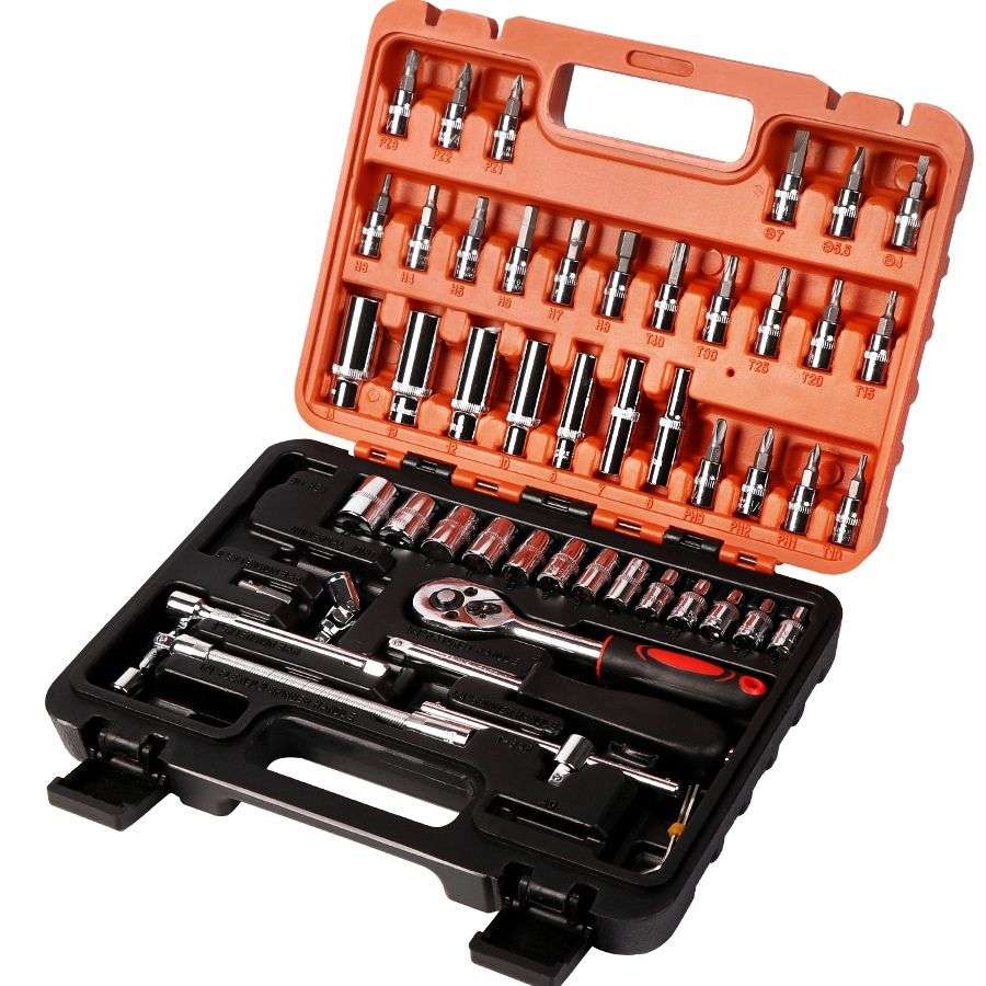53 Piece 1/4" DR.SOCKET & WRENCH SET
