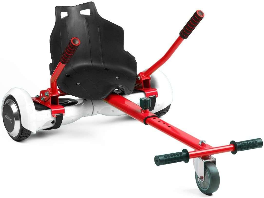 Universal Hoverboard Kart for 6.5 - 8.5 - 10.5 Inches. One Size Fits All(CART ONLY)