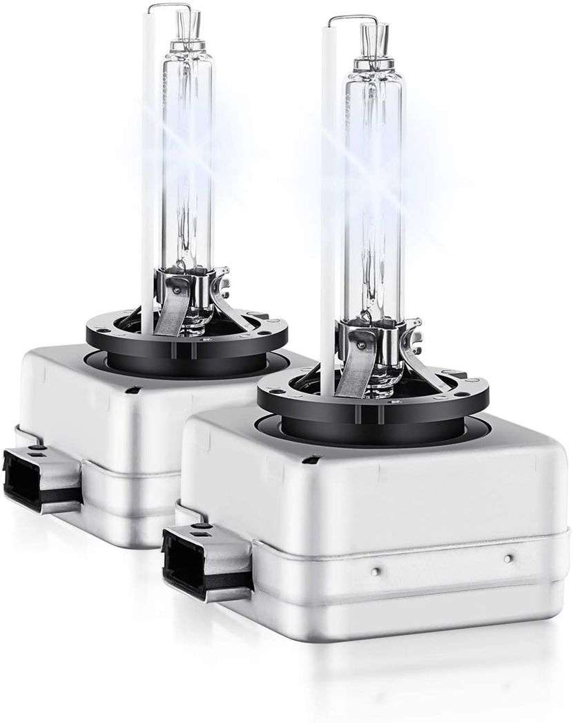 HID D1S 6000K 12V 35W Xenon Replacement Headlight Bulbs - PAIR
