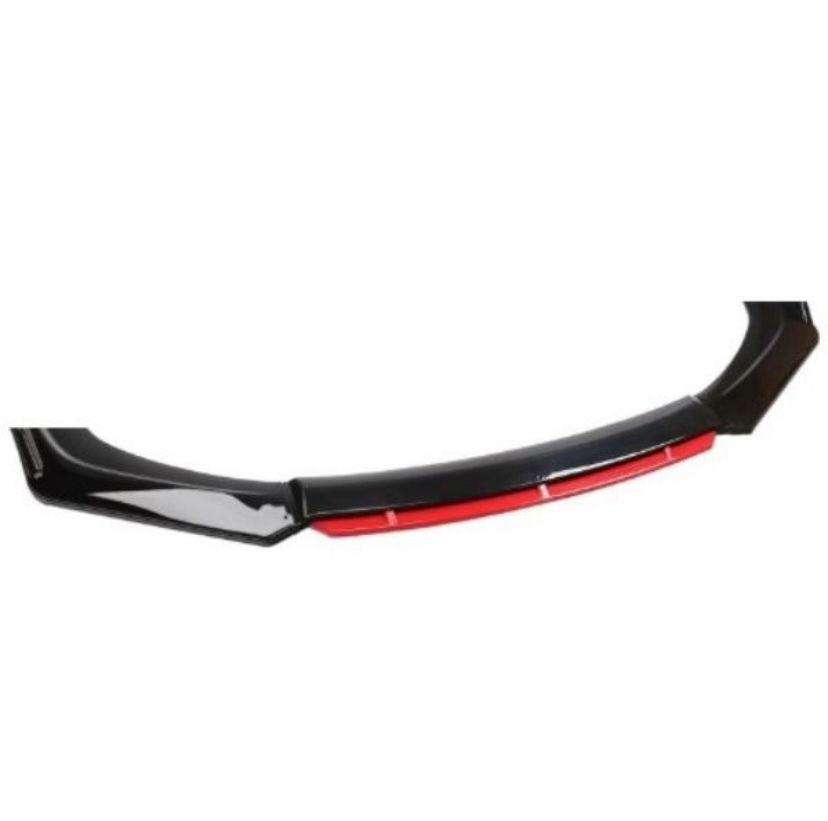 Universal Car Front Bumper Lip Flat Under Panel Splitter Spoiler Diffuser