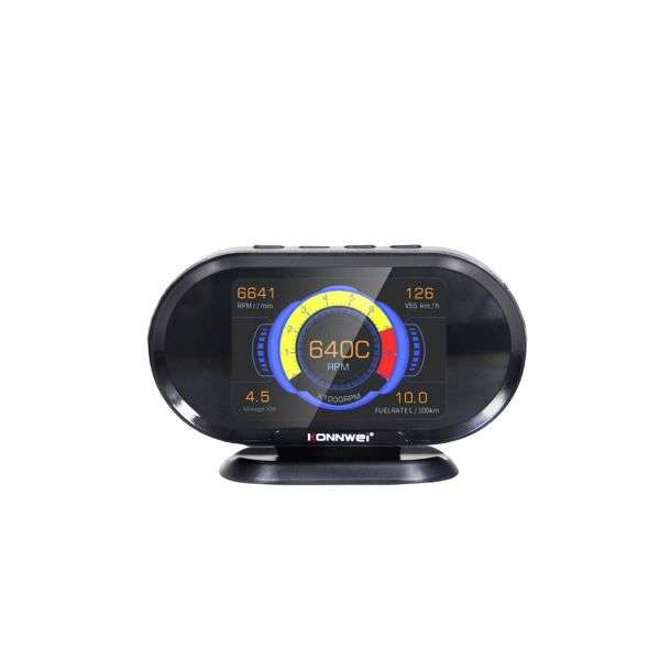 KW206 Auto Onboard Computer Gauge and OBII Engine Scanner
