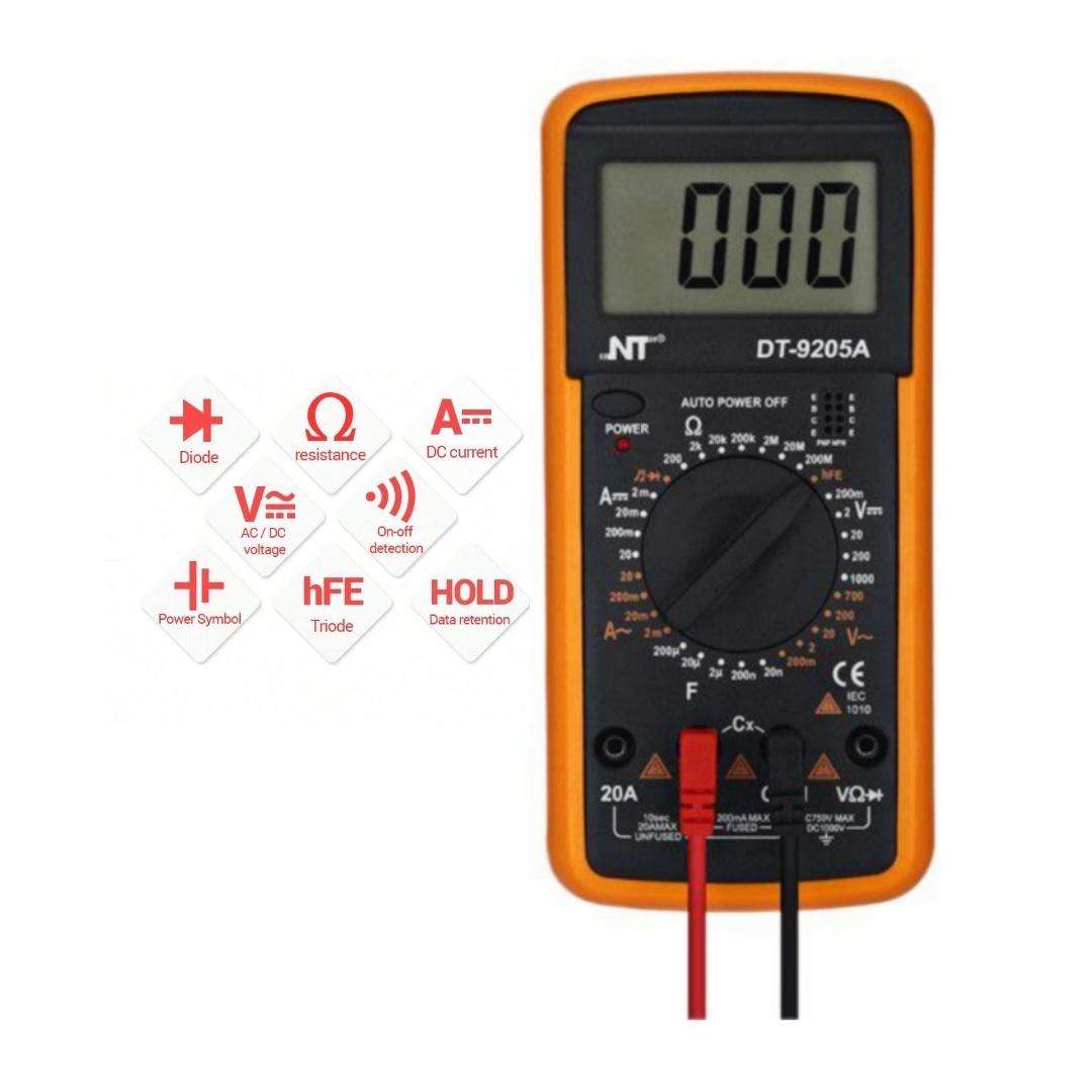 Universal Digital Multimeter Electronic Measuring Instrument