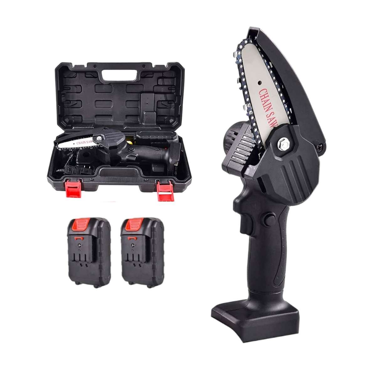 6" Rechargeable  Lithium Battery Electric Chain Saw