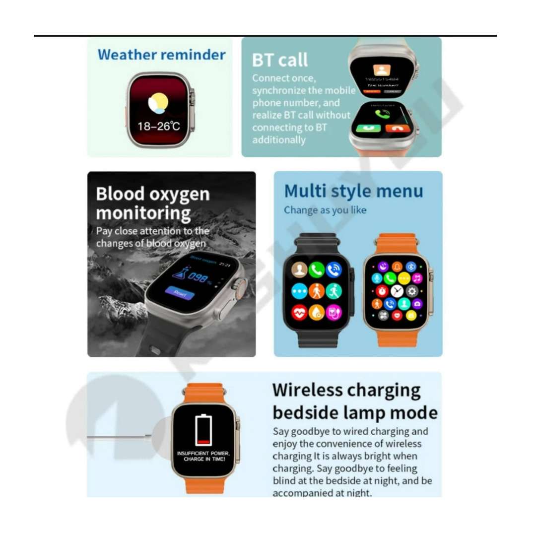 K3 7 STRAP SMART WATCH GIFT SET