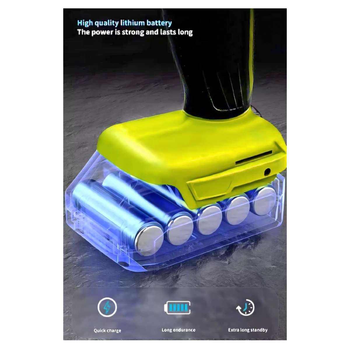 31 Piece 3-In-1 Cordless Drill With Gloves, Carry Case & 2 Batteries