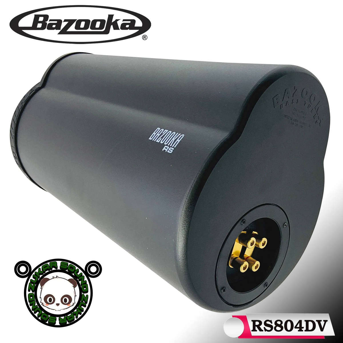 Bazooka RS804DV RS Series 8" Dual Voice Coil Subwoofer Tube