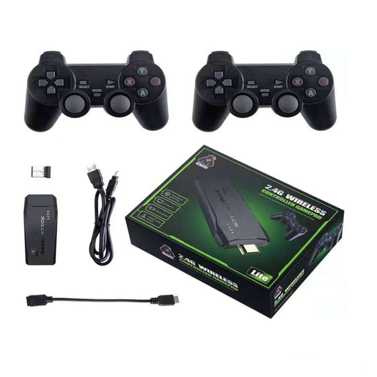 4K HDMI wireless console arcade game stick