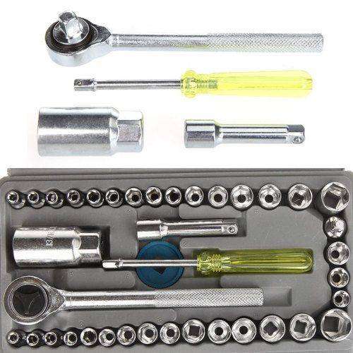 40 Piece Combination Socket Wrench Set