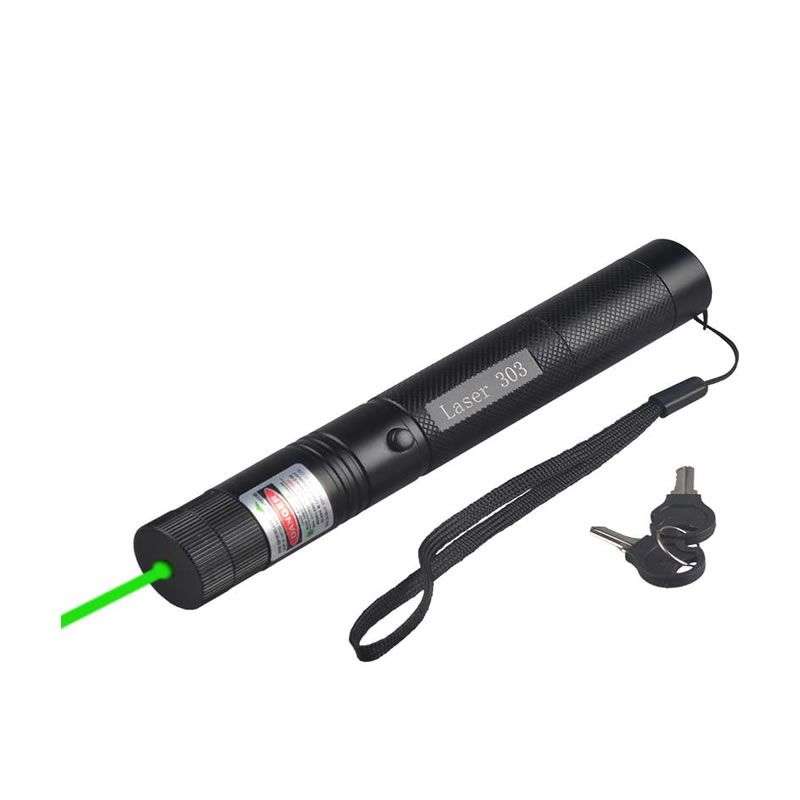 Adjustable High Power Focus Burning Laser Pointer