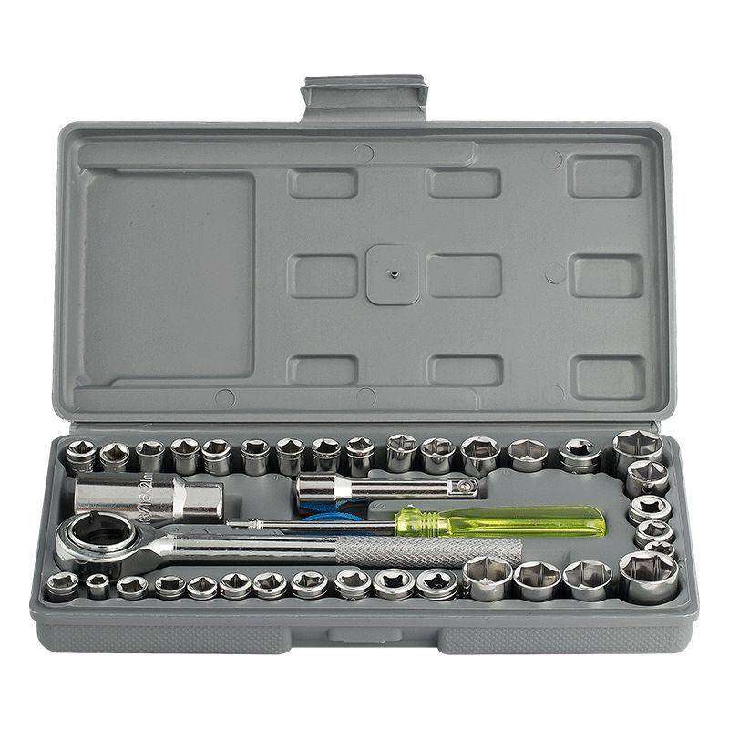 40 Piece Combination Socket Wrench Set
