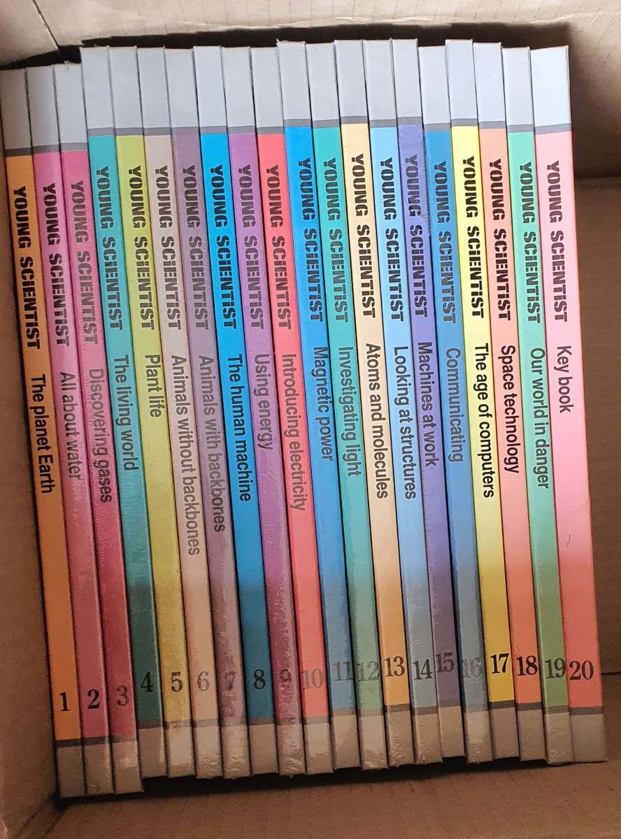 The young scientist ~ 22 books set in immaculate condition, a must have collection!