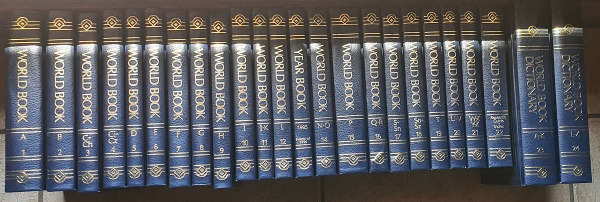 World  Books encyclopedia 1990s edition