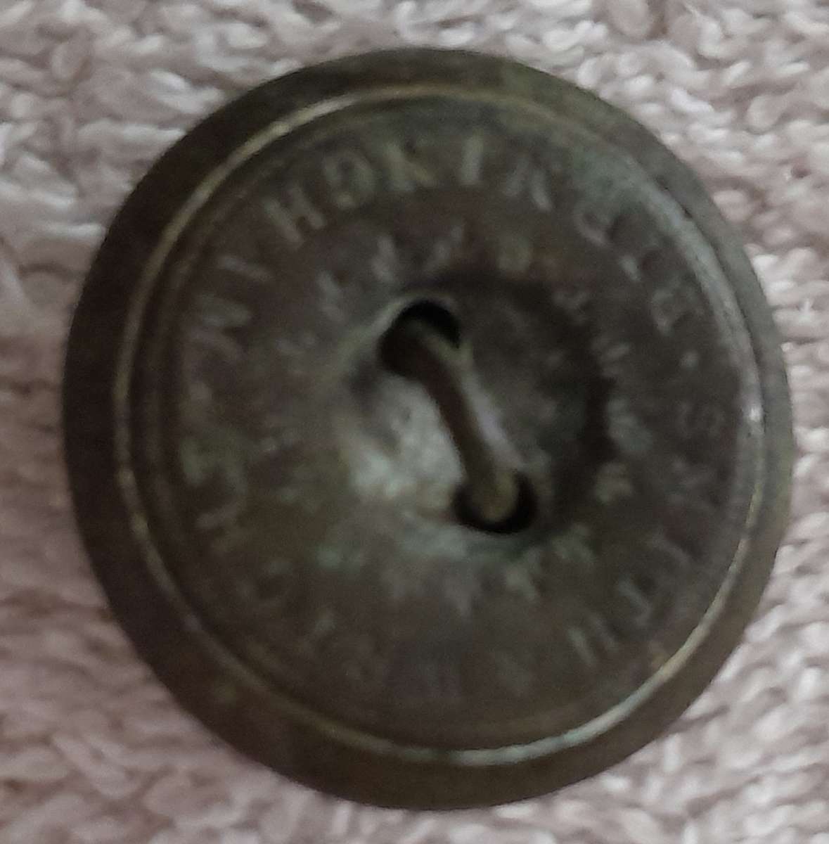 6th Inniskilling Dragoons British Army cavalry regiment button