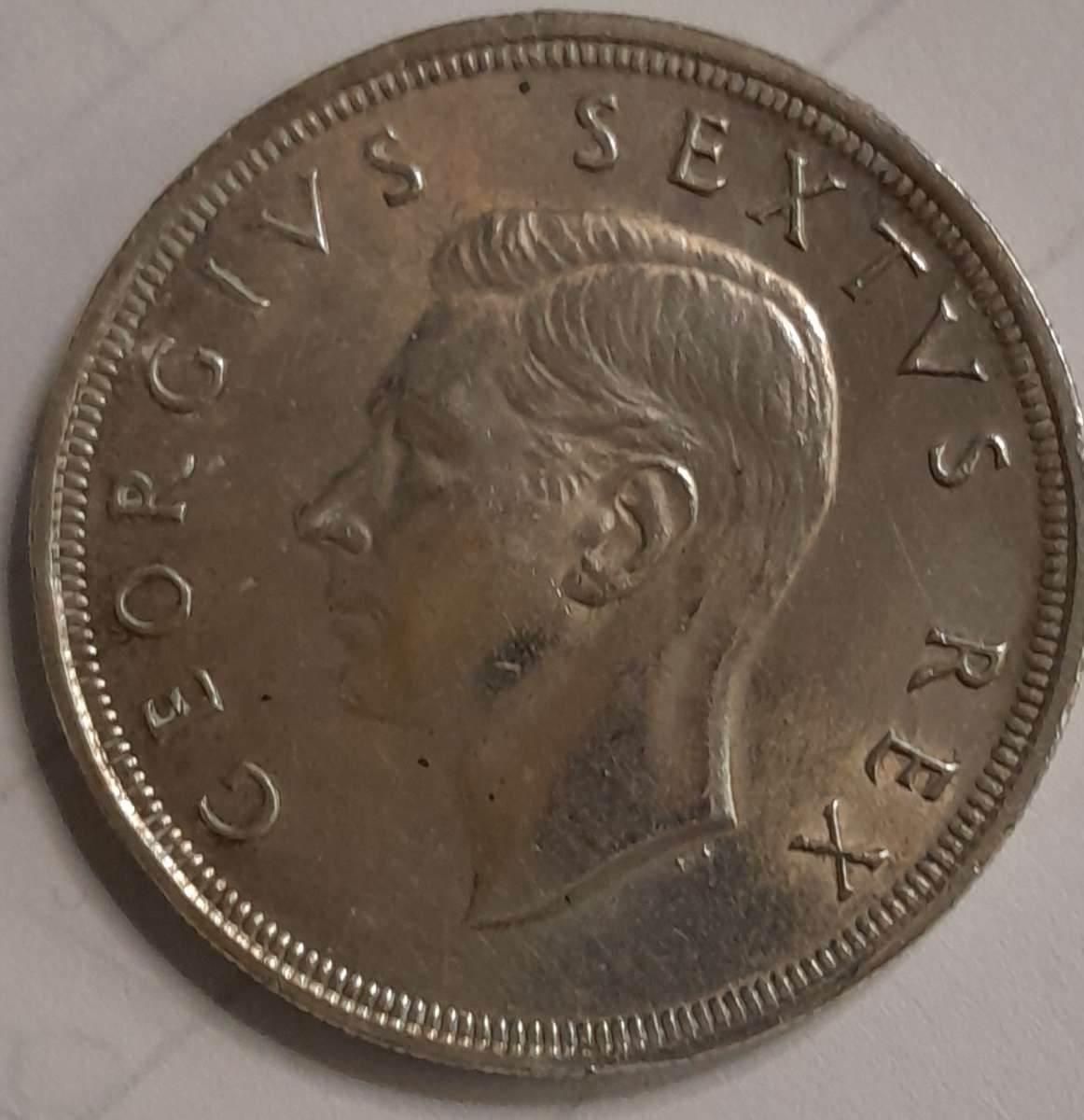 300 year aniversay of the establishment of Cape Town comemorative 5 shilling silver coin