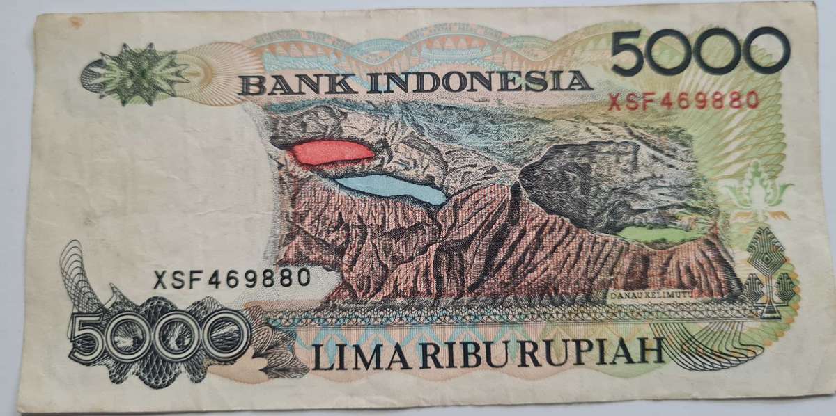 Indonesia 5000 Rupiah note