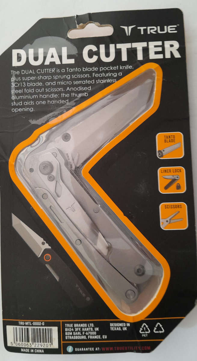 True Utility Dualcutter 2 in 1 multitool
