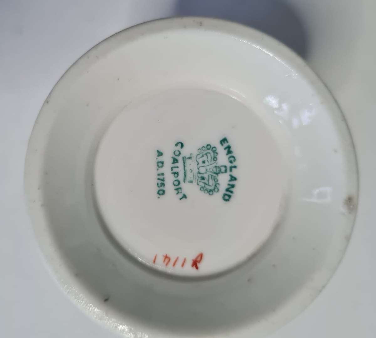 Coalport 1141 tea cup and saucer set