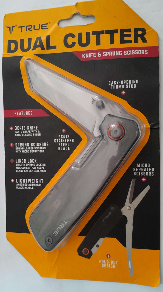 True Utility Dualcutter 2 in 1 multitool