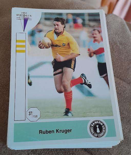 SportsDeck 1993 Bankfin Currie Cup Rugby Cards(83 cards)