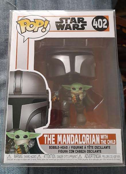 The Mandalorian with Child Funko Pop!(Free Protector)