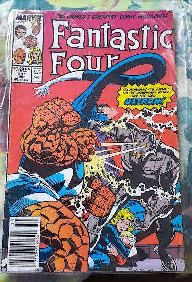 Fantastic Four Comic No 331 October 1989