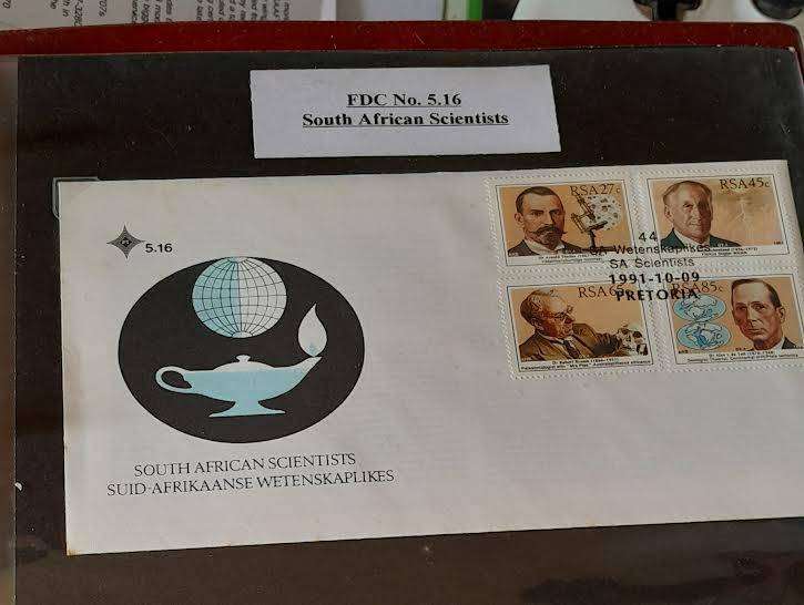 RSA FDC No 5.16 South African Scientists