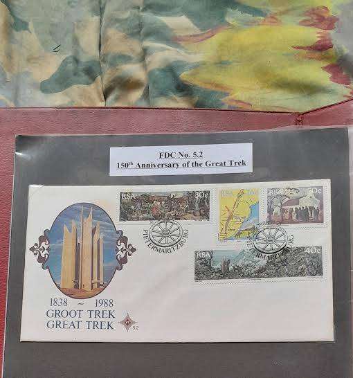 RSA FDC No 5.2 150th Anniversary of the Great Trek