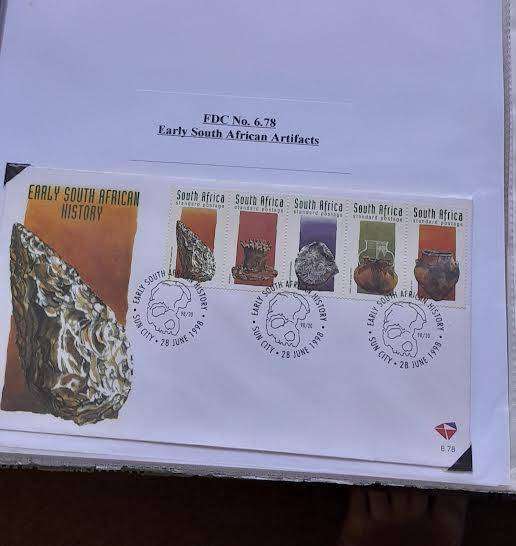 RSA FDC No 6.78 Early South African Artifacts
