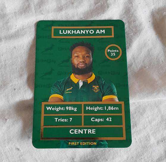 Pick n Pay Springbok Rugby Card Lukhanyo Am