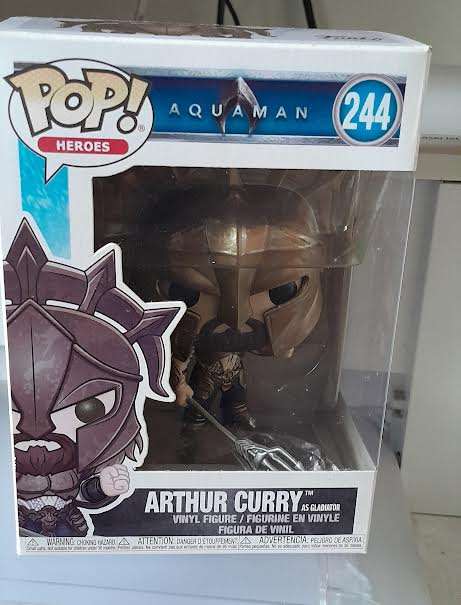 Arthur Curry as gladiator Funko Pop!